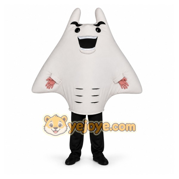 Manta Rays Devil Ray Mascot Costume Manta Rays Devil Ray Mascot Costume
