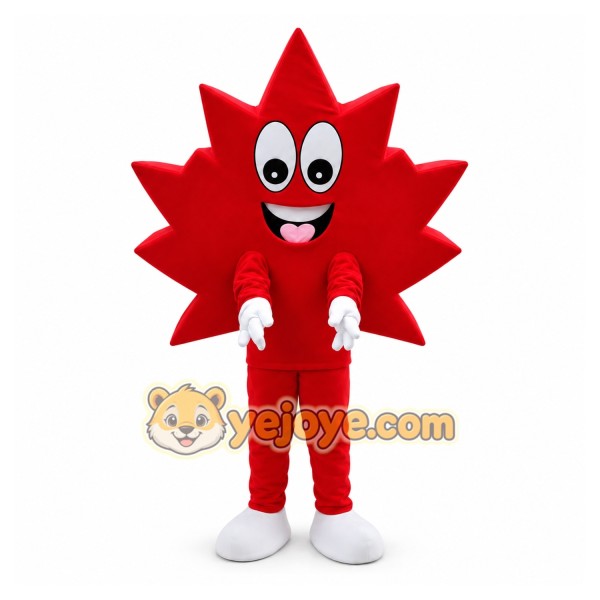 Maple Leaf Mascot Costume Maple Leaf Mascot Costume