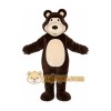 Bear Mascot Costume Dark Brown Bear Mascot Costume Dark Brown