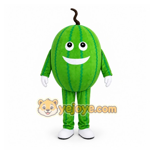 Melon Mascot Costume Fruit Cartoon Melon Mascot Costume Fruit Cartoon