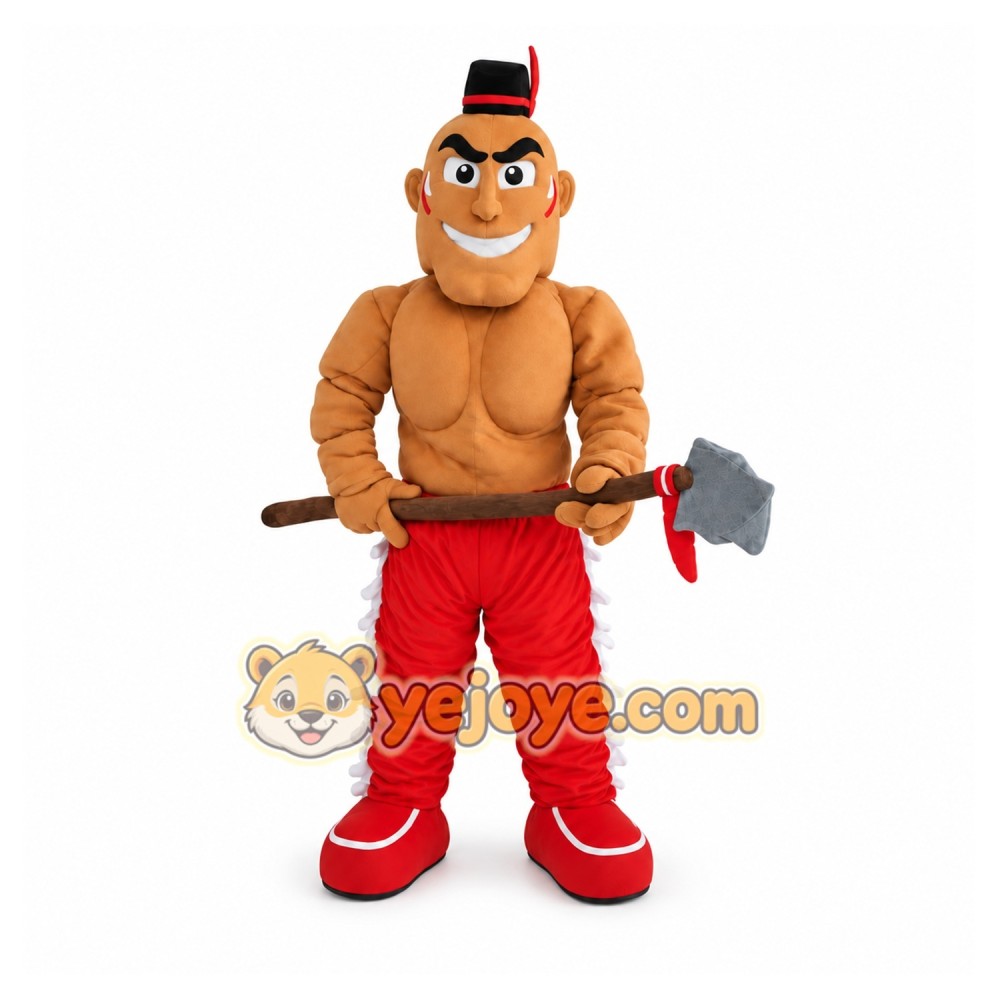 Mexican Mascot Costume Indian Costume Warrior Costume