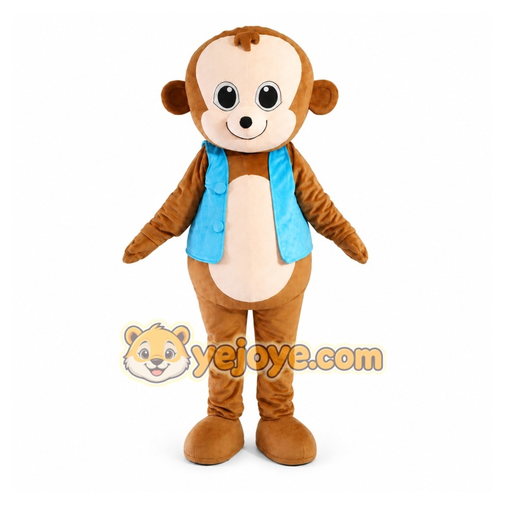 Monkey Cartoon Mascot Costume Monkey Cartoon Mascot Costume
