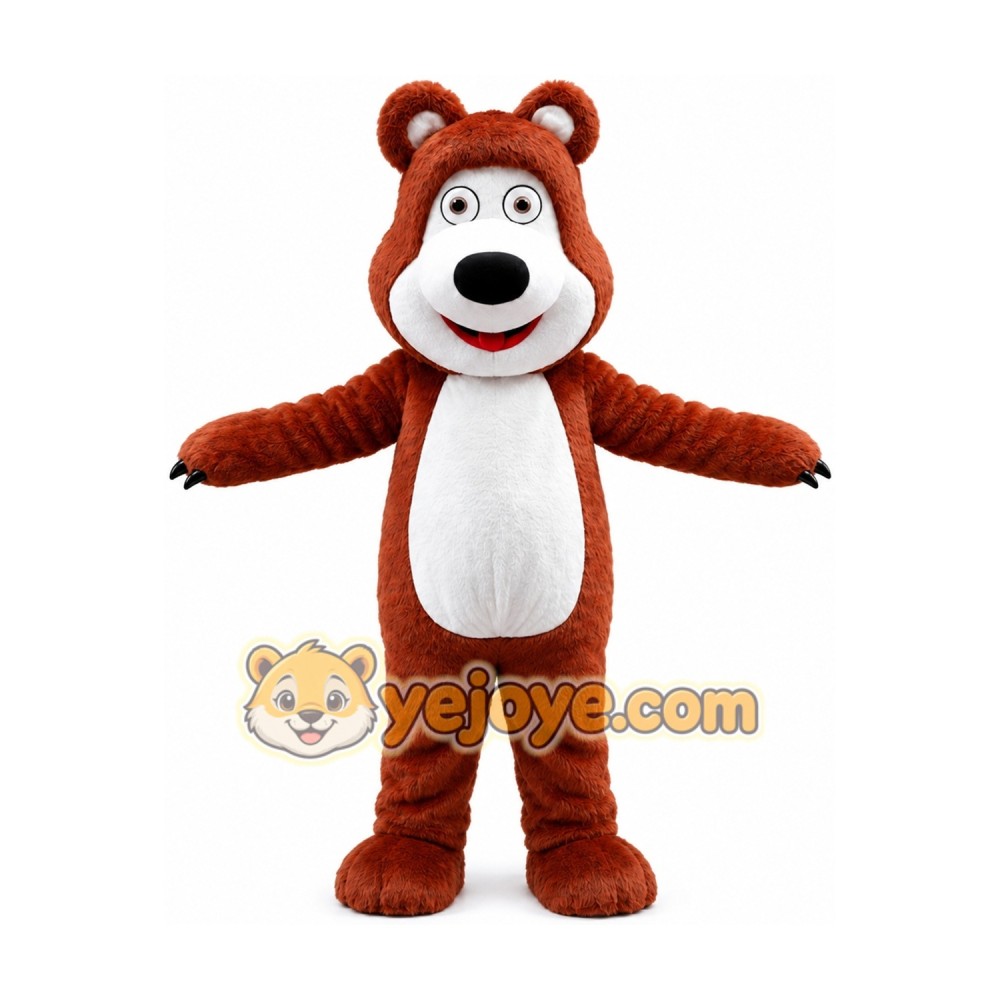Bear Ursa Grizzly Mascot Costume