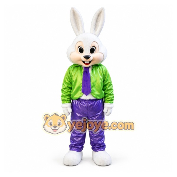 Mr Easter Bunny Mascot Costume Cartoon Character Mr Easter Bunny Mascot Costume Cartoon Character