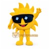 Mr Sun Mascot Costume Cartoon