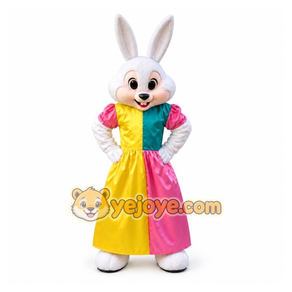 Mrs Easter Bunny Rabbit Mascot Costume Mrs Easter Bunny Rabbit Mascot Costume