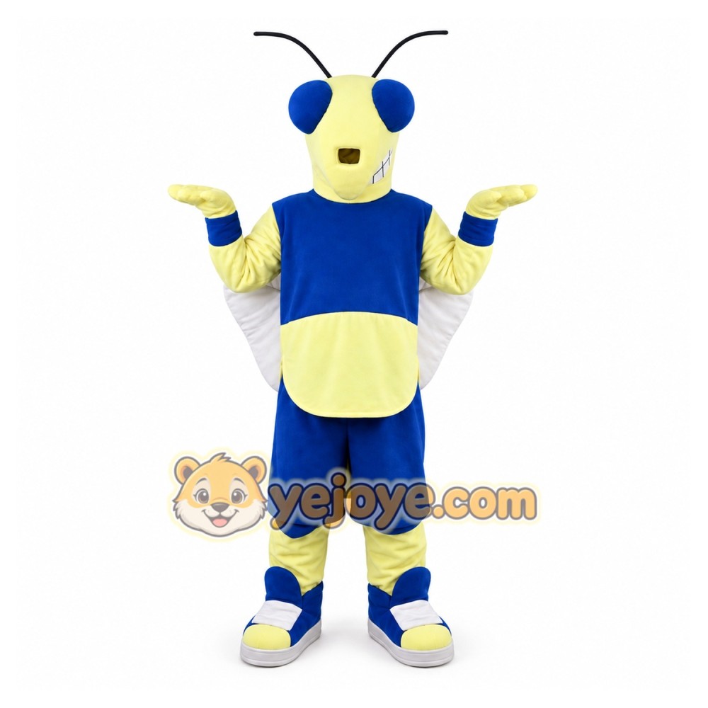Muscle Bee Mascot Costume for Adult