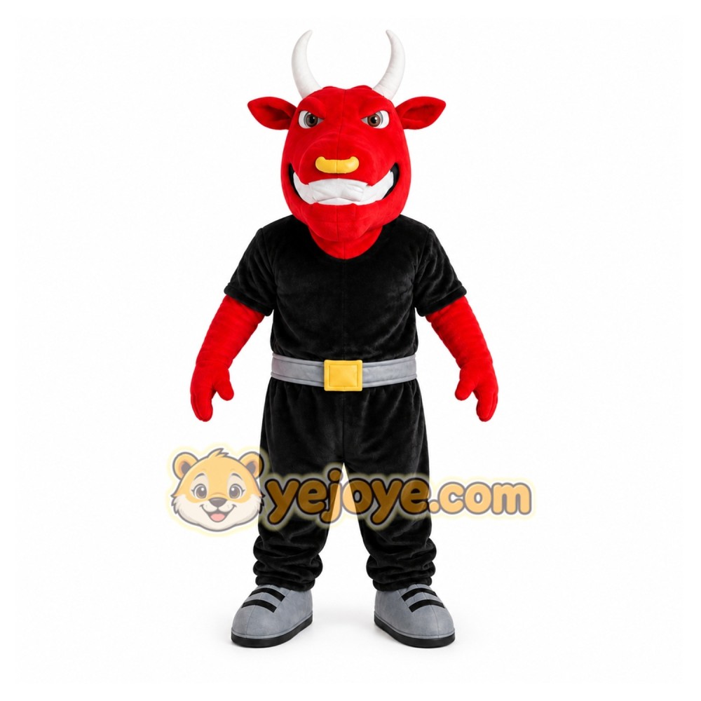 Muscle Bull Mascot Costume Cosplay Cartoon Character Muscle Bull Mascot Costume Cosplay Cartoon Character