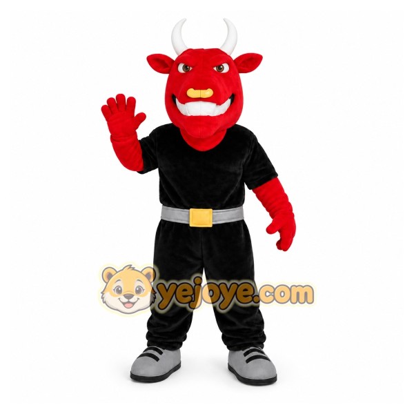 Muscle Bull Mascot Costume Muscle Bull Mascot Costume