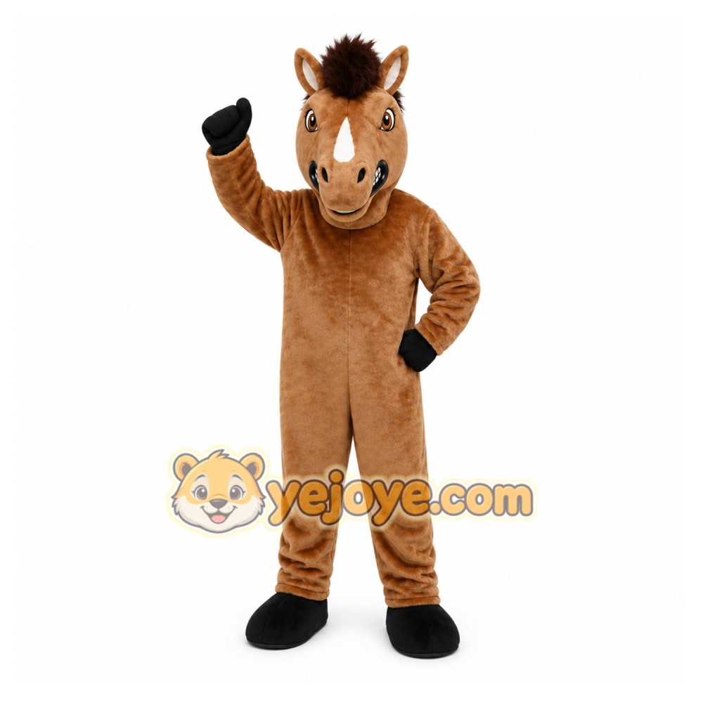 Mustang Horse Mascot Costume Mustang Horse Mascot Costume