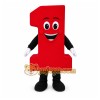 Number 1 Mascot Costume No.1 Number 1 Mascot Costume No.1