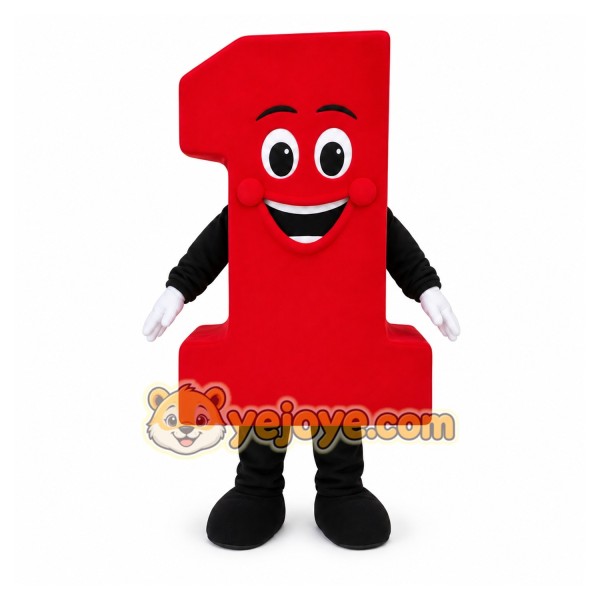 Number 1 Mascot Costume No.1