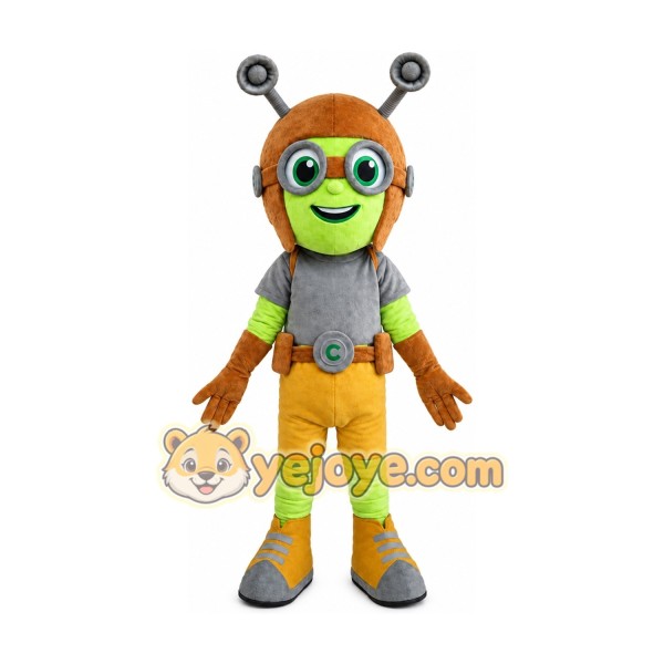 Beat Bugs Mascot Costume Crick Mascot Costume