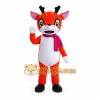 Orange Deer Mascot Costume