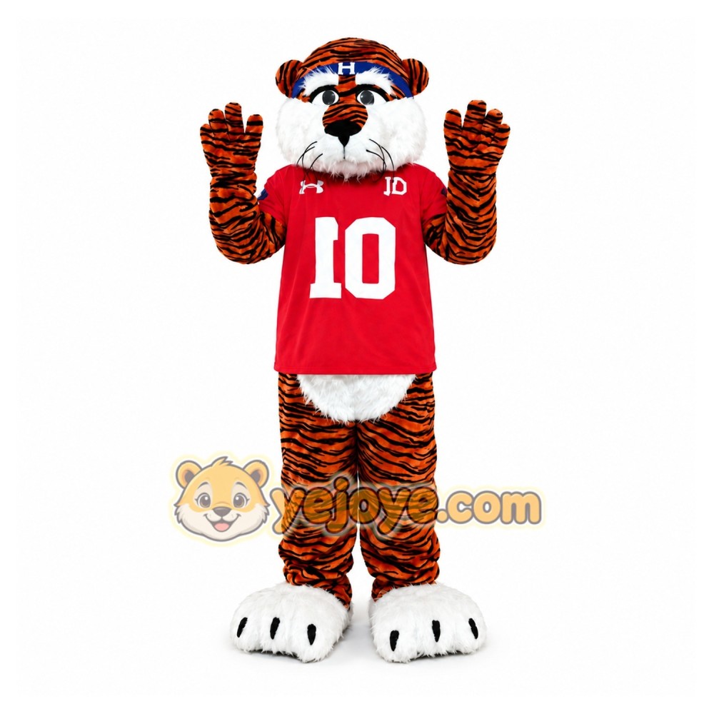 Orange Sport Tiger Mascot Costume Orange Sport Tiger Mascot Costume
