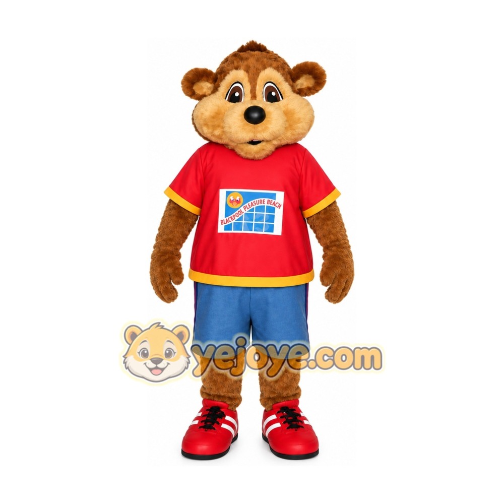 Beaver Castor Mascot Costume Beaver Castor Mascot Costume