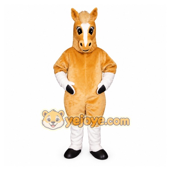 Palomino Horse Mascot Costume