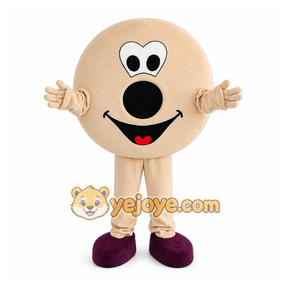 Pancake Donut Mascot Costume Pancake Donut Mascot Costume