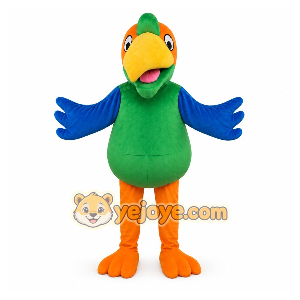 Parrot Adult Animal Bird Mascot Costumes Parrot Adult Animal Bird Mascot Costumes