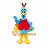 Peacock Mascot Costume Cartoon Bird