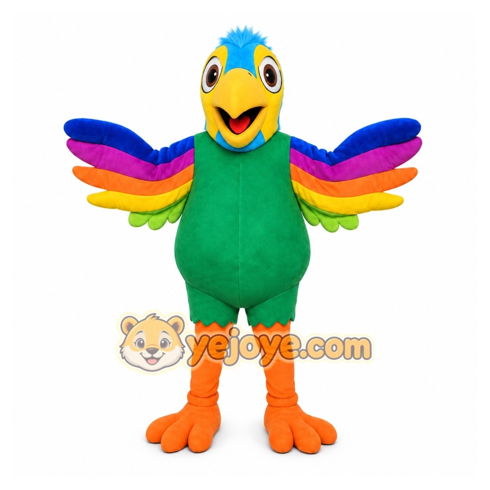 Pepe Parrot Animal Farm Mascot Costume Character Cosplay