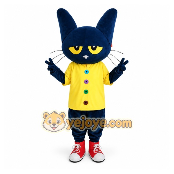 Pete Cat Mascot Costume Pete Cat Mascot Costume