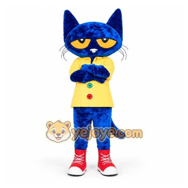 Pete The Cat Mascot Costume Pete The Cat Mascot Costume