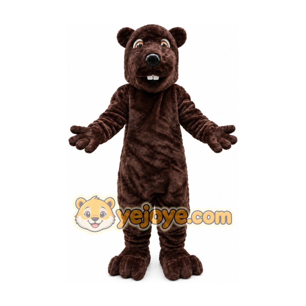 Beaver Sinocastor Mascot Costume Beaver Sinocastor Mascot Costume