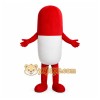 Pills Capsule Mascot Costume Cartoon Pills Capsule Mascot Costume Cartoon
