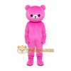 Pink Brown Bear Mascot Costume Pink Brown Bear Mascot Costume