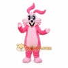 Pink Bunny Rabbit Mascot Costume Pink Bunny Rabbit Mascot Costume