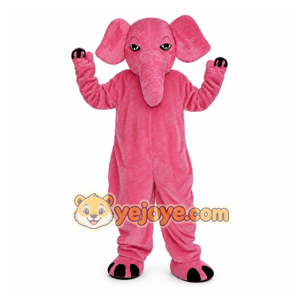 Pink Elephant Mascot Costume Pink Elephant Mascot Costume