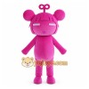 Pink Girl Doll Mascot Costume Pink Girl Doll Mascot Costume
