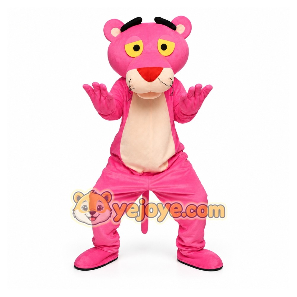 Pink Panther Mascot Costume for Adult