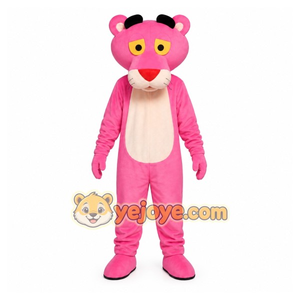 Pink Panther Mascot Costume for Adults