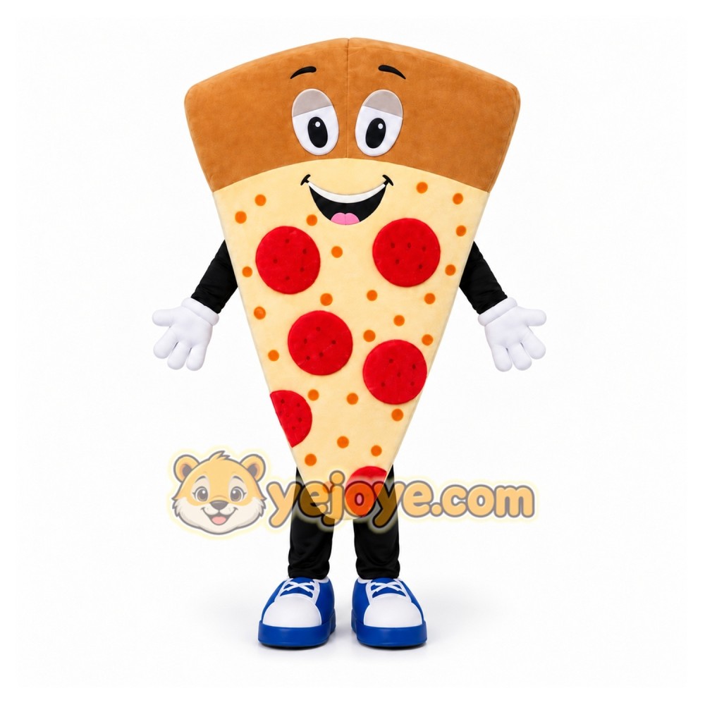 Pizza Slice Mascot Costume Pizza Slice Mascot Costume