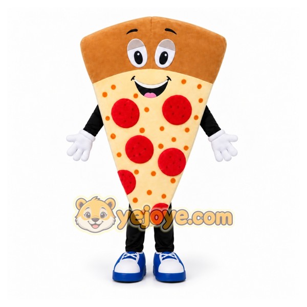 Pizza Slice Mascot Costume Pizza Slice Mascot Costume