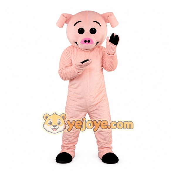Pink Pig Mascot Costume for Adult