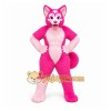 Pink Wolf Fursuit Costumes Animal Mascot for Adults Pink Wolf Fursuit Costumes Animal Mascot for Adults
