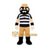 Pirate Man Mascot Costume Strong Pirate Pirate Man Mascot Costume Strong Pirate