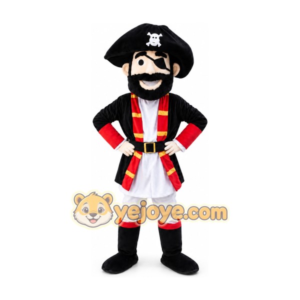 Pirate Man Mascot Costume