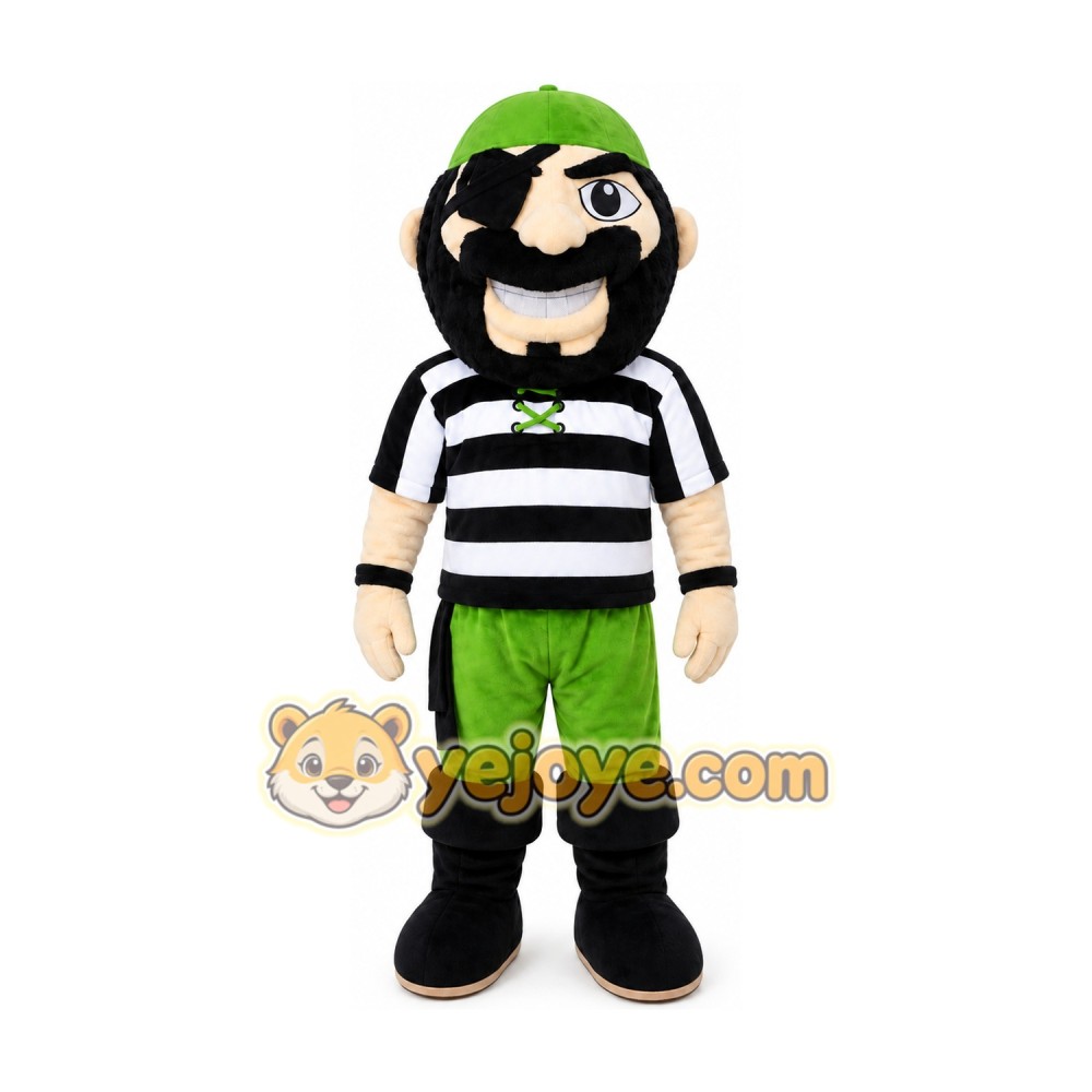 Pirate Mascot Costume Captain Warrior Mascot Pirate Mascot Costume Captain Warrior Mascot