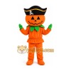 Pirate Pumpkin Mascot Costume Pirate Pumpkin Mascot Costume