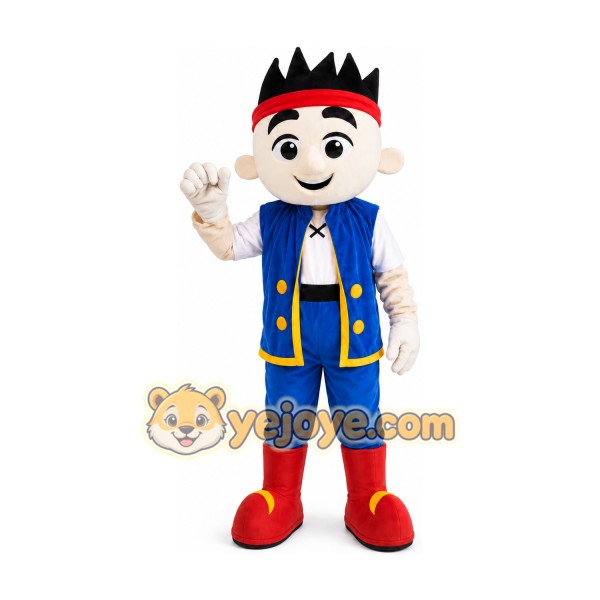Pirates Boy Mascot Costume