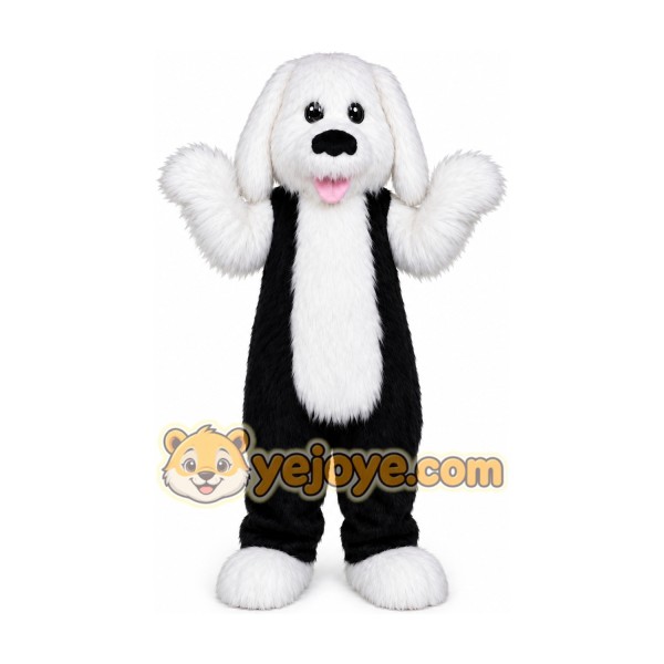 Pluffy Hair Dog Mascot Costume Pluffy Hair Dog Mascot Costume