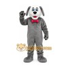Plush Grey Dog Mascot Costume
