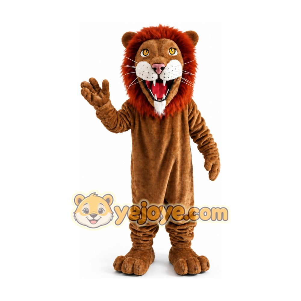 Plush Lion Mascot Costume Plush Lion Mascot Costume