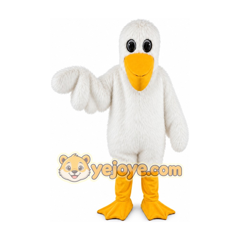Plush Pelican Mascot Costume Plush Pelican Mascot Costume