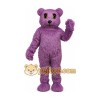 Plush Purple Bear Mascot Costume Plush Purple Bear Mascot Costume