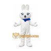 Plush White Rabbit Bunny Mascot Costume Plush White Rabbit Bunny Mascot Costume